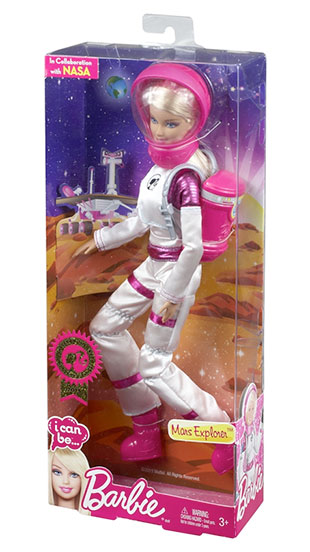 Illustration for article titled NASA teams up with Mattel to create Mars Explorer Barbie